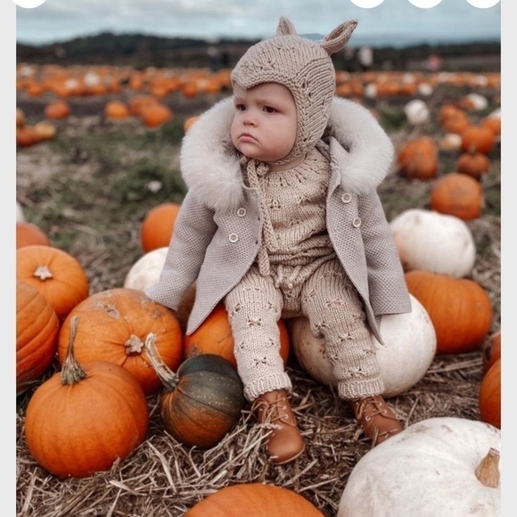 Angora knitted 3piece set - Picture 7 of 9